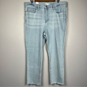 NWT Good American Good Legs Skinny Cigarette - Size 18